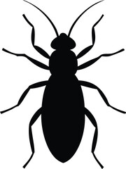 termite silhouette vector