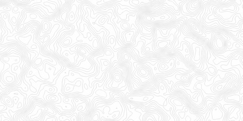 Black and white lines seamless Topographic map patterns, topography line map. Vintage outdoors style. The stylized height of the topographic map contour in lines and contours isolated on transparent	
