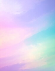 Obraz premium A vibrant sky filled with a stunning array of rainbow colors, blending seamlessly from deep violet to bright red, creating a breathtaking sunset backdrop.