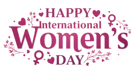 Celebrating Happy International Women's Day with Love and Flowers