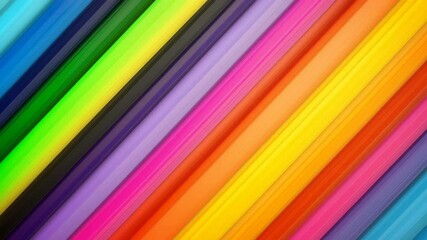 Colorful pencils create an abstract art background offering a spectrum of hues ideal for design projects - Powered by Adobe