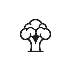 Broccoli logo template