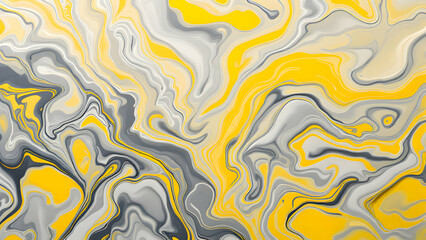 Yellow Gray White Marble: Modern Abstract Liquid Texture.
High Contrast Swirls: Abstract Gray Yellow Design.
Contemporary Liquid Art: Yellow Gray Abstract Pattern.
