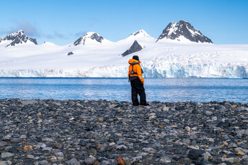 photographing hope bay beautiful landscapes Antarctica. © Anil S Matta
