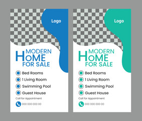  Home For Sale Instagram Story Banner Design Template