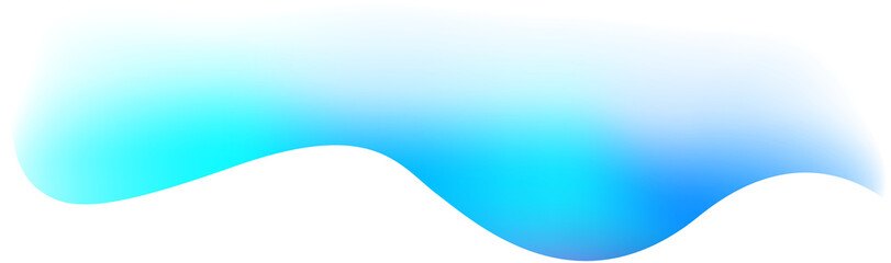 Abstract blue wave aurora gradient fade