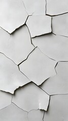 concrete wall with white background