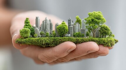 Business development strategy targeting green initiatives, community environmental efforts, and planning for sustainable business practices