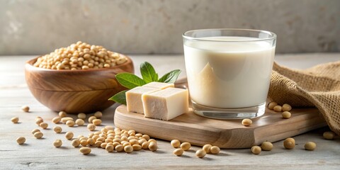Soy Milk Tofu Soybeans: Delicious Plant-Based Protein Powerhouse