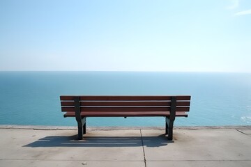 bench on the beach