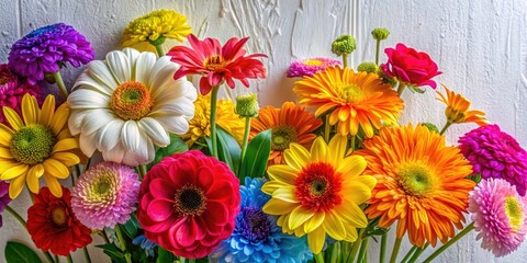 Stunning White Wall Flower Photography: Rule of Thirds Floral Images