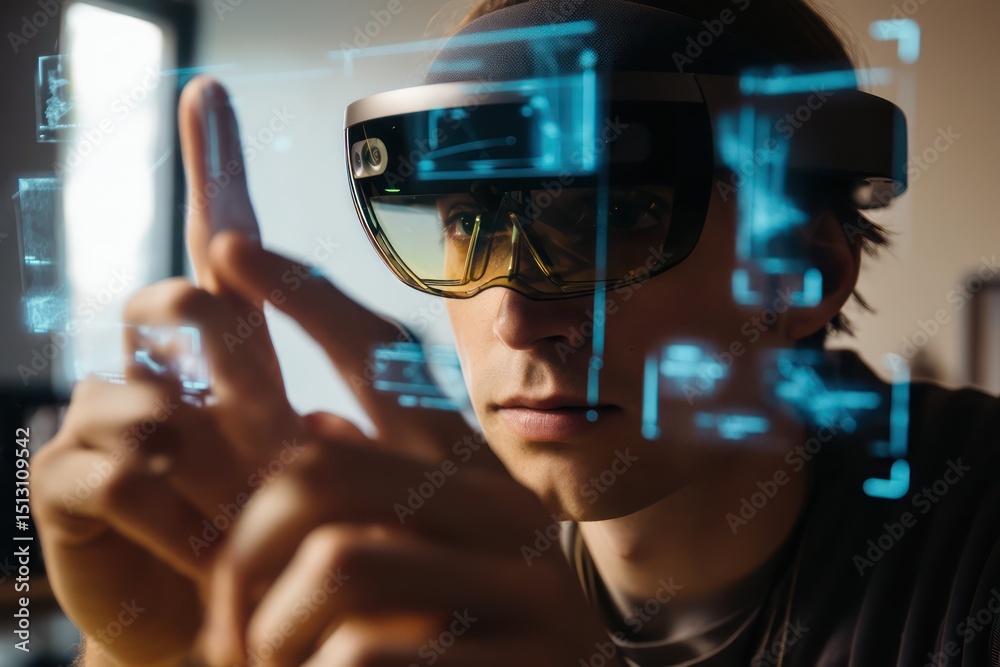 Aufkleber ar platform featuring real-time data integration and interactive digital components for users.