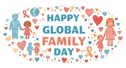 Celebrating Happy Global Family Day with Love, Unity, and Diversity