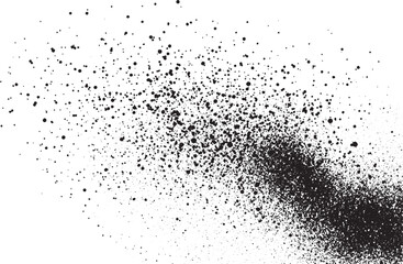  Distressed uneven background. Grunge with fine grains isolated on white background. Vector illustration. 