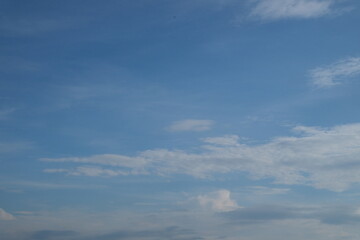 Blue sky white clouds. Puffy fluffy white clouds. Cumulus cloud cloudscape timelapse. Summer blue sky time lapse. Nature weather blue sky. White clouds background. Cloud time lapse