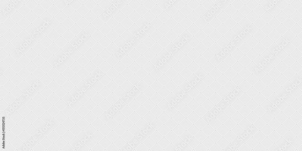 Poster minimal overlapping vector white and gray pattern wave lines fabric square line background. seamless