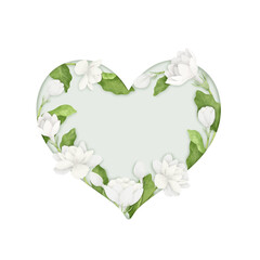 A Bouquet of White Jasmine