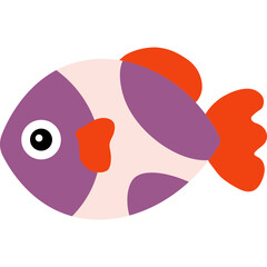 Fish Flat Illustration