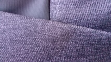 Close-up of Purple Fabric Texture