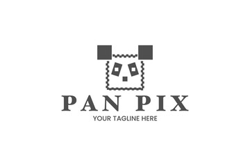 Panda Pixel Logo