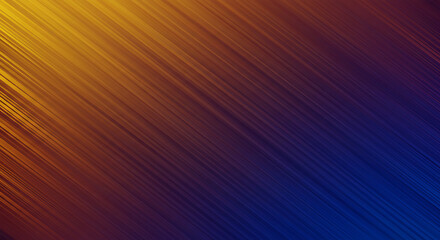 Obraz premium Abstract Orange and Blue Lines