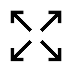 Expand / Collapse Icon Variant &ndash; Black UI Toggle Arrow for Dropdowns, Accordions, and Menu Controls

