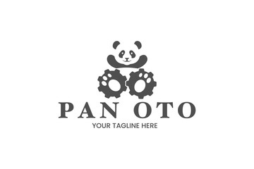 Automotive Panda Logo