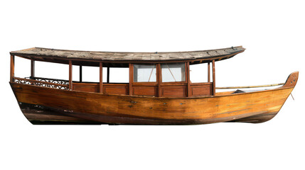 Fototapeta premium Paddleboat isolated on white or transparent background