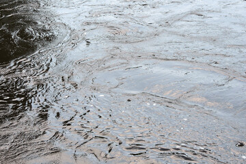 Some ripples on water surface