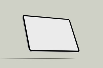 Realistic tablet mockup blank mockup