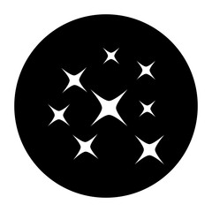 Sparkle vector icon. Shine symbol illustration. star sign or logo.