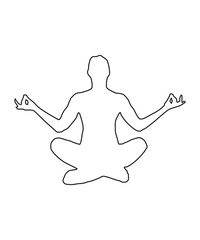 yoga icon
