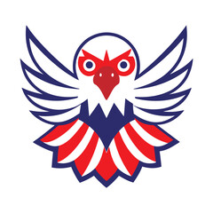American Eagle Abstract Design