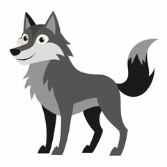 wolf vector illustration