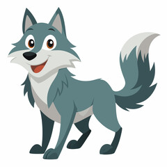 vector illustration of a dog