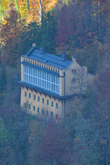 The Chapel of Christ the King in Hohenschwangau was built in the former orangery of Hohenschwangau Castle. The unique architecture is beautifully integrated with the natural landscape of Schwangau.