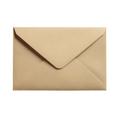 Elegant tan envelope against black backdrop conveying classic correspondence style