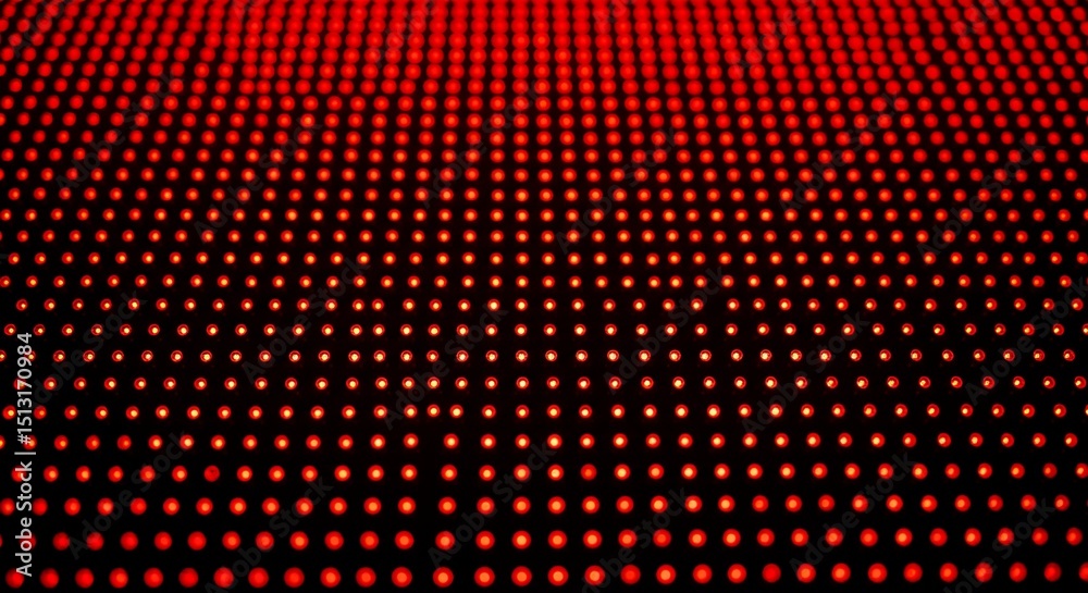 Aufkleber A close up of a red background with many small red dots