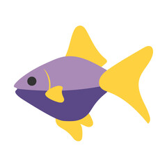 Fish Flat Illustration