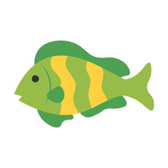 Fish Flat Illustration