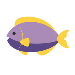 Fish Flat Illustration