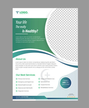 Modern Medical Flyer layout