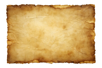 Aged, Burned, and Textured Parchment Paper Background