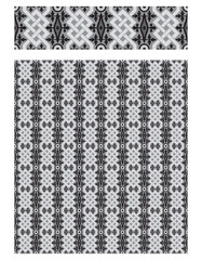 Art Nouveau Floral Seamless Pattern in Vintage Palette