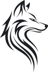 Fox, fox logo. Fox face Logo. 