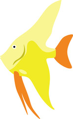 Fish Flat Illustration