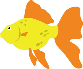 Fish Flat Illustration