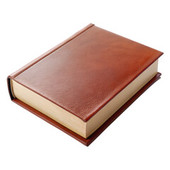 Obraz premium Closed book isolated on transparent backgroun 