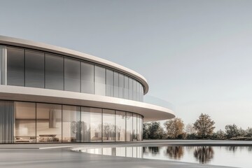 Fototapeta premium modern office building