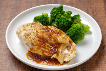 鶏胸肉のステーキ